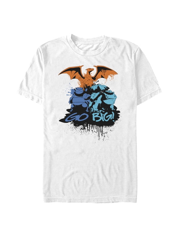 Men's Pokemon Go Big Trio Graphic T-Shirt