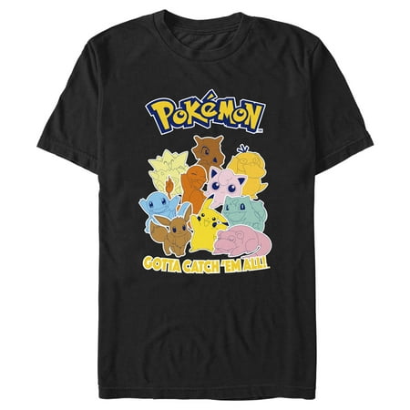 Men's Pokemon Gotta Catch 'Em All Group Graphic T-Shirt