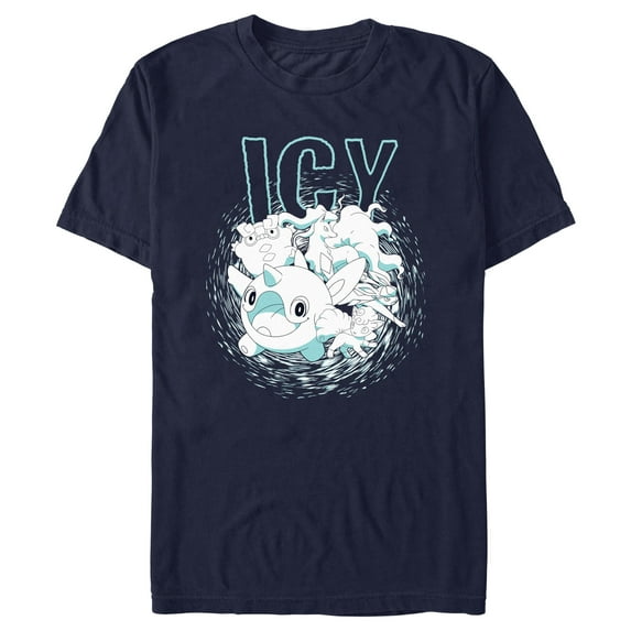 Men's Pokemon Icy Types  Graphic T-Shirt