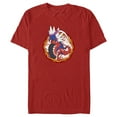 thumbnail image 1 of Men's Pokemon Koraidon Circle  Graphic Tee Red 3X Large, 1 of 5