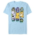 thumbnail image 1 of Men's Pokemon Mewtwo, Pikachu, and Psyduck Skateboard Decks  Graphic Tee Light Blue Medium, 1 of 4