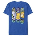 thumbnail image 1 of Men's Pokemon Mewtwo, Pikachu, and Psyduck Skateboard Decks  Graphic Tee Royal Blue Large, 1 of 3