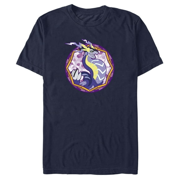 Men's Pokemon Miraidon Circle Graphic Tee Navy Blue Small