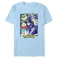 thumbnail image 1 of Men's Pokemon Miraidon Group  Graphic Tee Light Blue 3X Large, 1 of 4