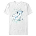 thumbnail image 1 of Men's Pokemon Paint Splash Vulpix Graphic T-Shirt, 1 of 5