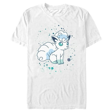 Men's Pokemon Paint Splash Vulpix  Graphic T-Shirt