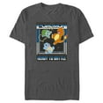 thumbnail image 1 of Men's Pokemon Ready To Battle Trio Graphic Tee Charcoal Heather Medium, 1 of 5