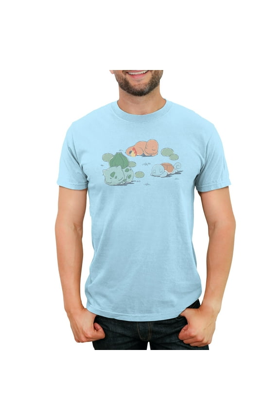 Men's Pokemon Sleepy Trio  Graphic T-Shirt