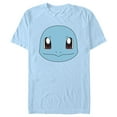 thumbnail image 1 of Men's Pokemon Squirtle Smile Graphic Tee Light Blue 2X Large, 1 of 4