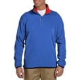 thumbnail image 1 of Men’s Polar Fleece Thermal Quarter Zip Pullover in 6 Colors, 1 of 7