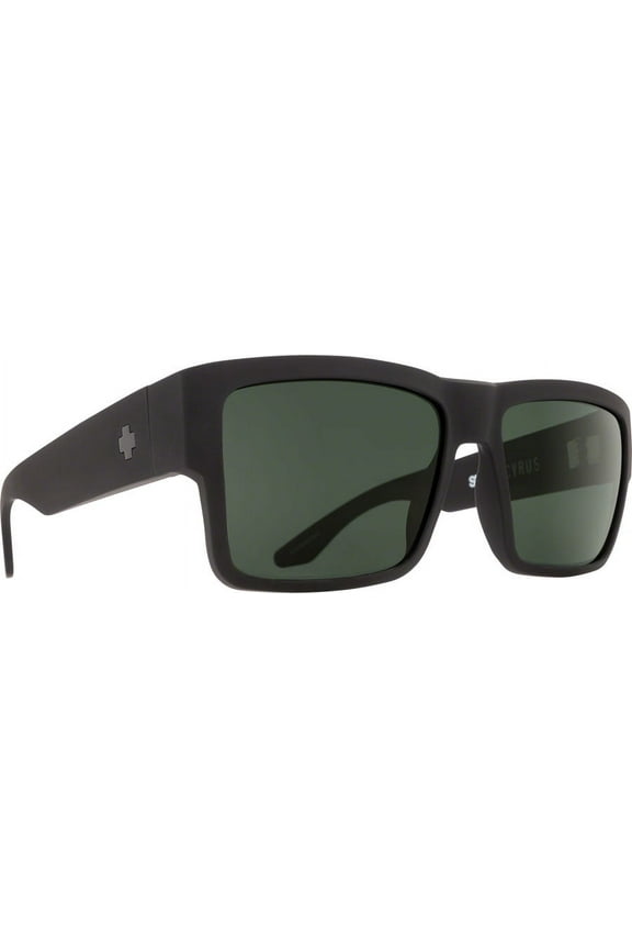 Men's Polarized Cyrus 673180973864 Black Square Sunglasses