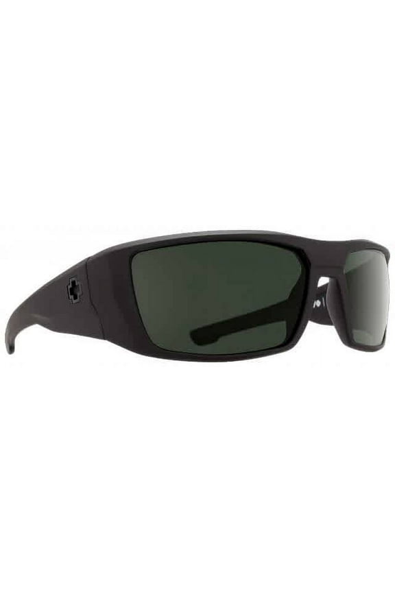 Men's Polarized Dirk 672052973864 Black Wrap Sunglasses