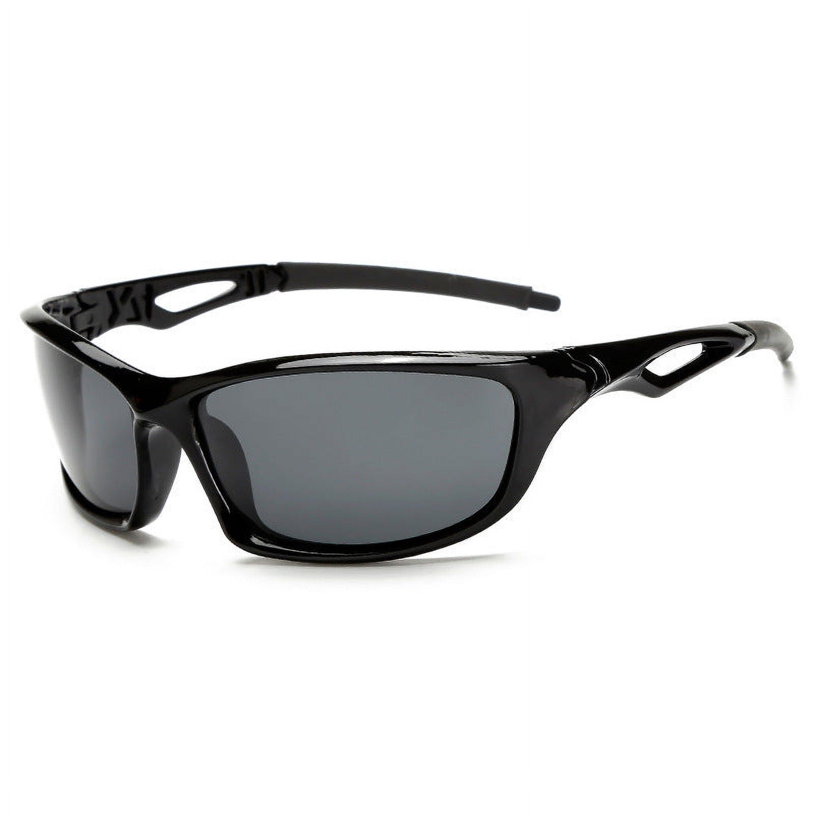 Mens Polarized Sports Sunglasses with TAC Lenses Outdoor Riding Glasses Enhanced Clarity and Eye Protection for Driving