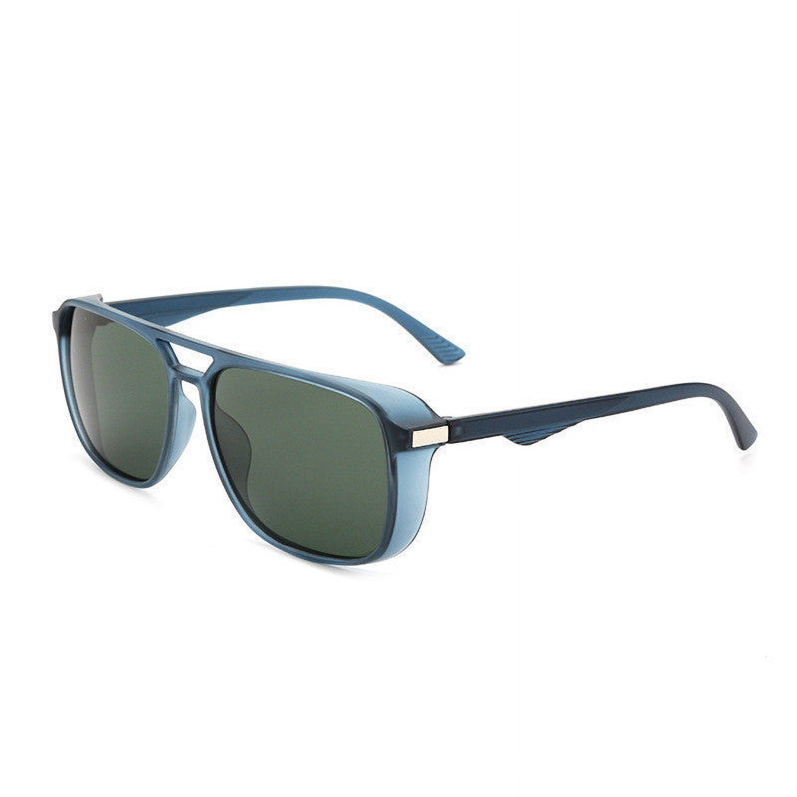 Men\'s Polarized Sunglasses for Outdoor Driving, Fashion Square Frame Design with TAC Lenses, PC Frame for Enhanced Durability and Comfort