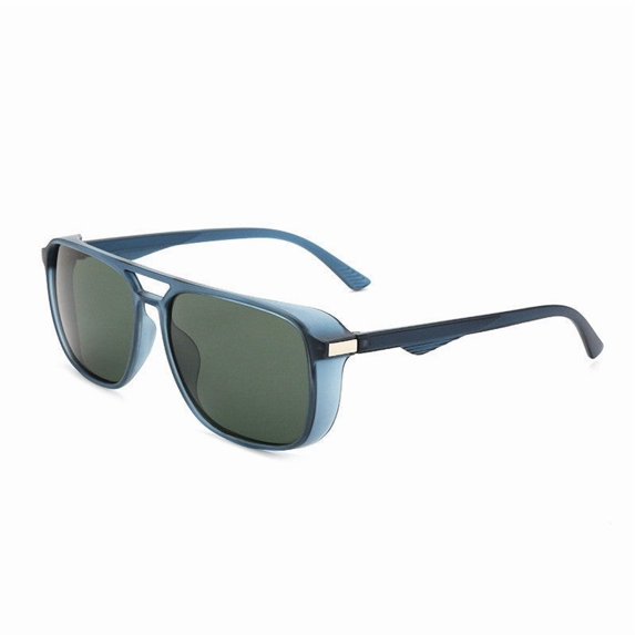 Mens Polarized Sunglasses Square Frame TAC Lenses Driving