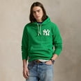 thumbnail image 1 of Polo Ralph Lauren Green Yankees  Fleece Hoodie, 1 of 5