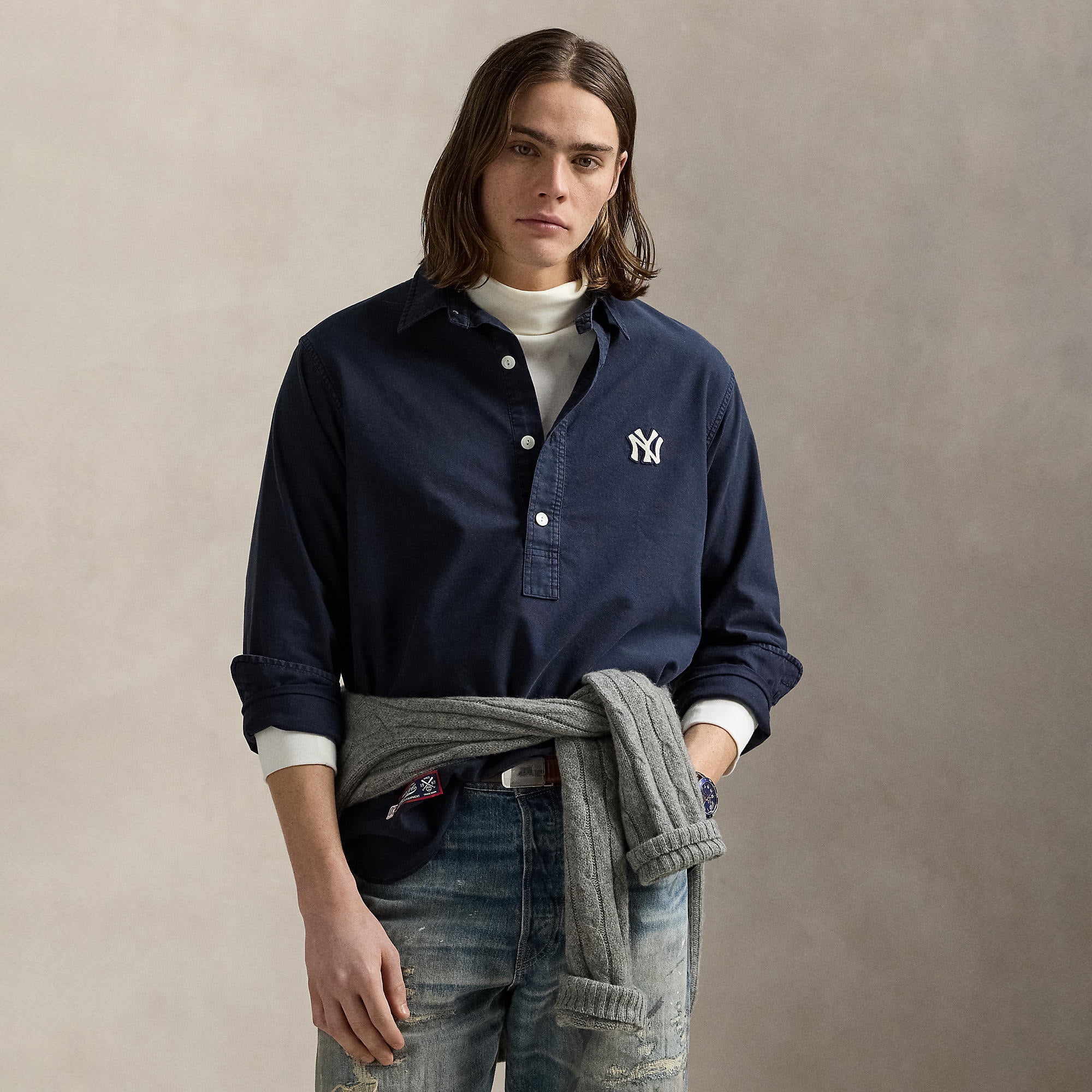 Ralph Lauren New York Yankees ポロシャツ Polo Ralph Lauren White Yankees Polo Shirt