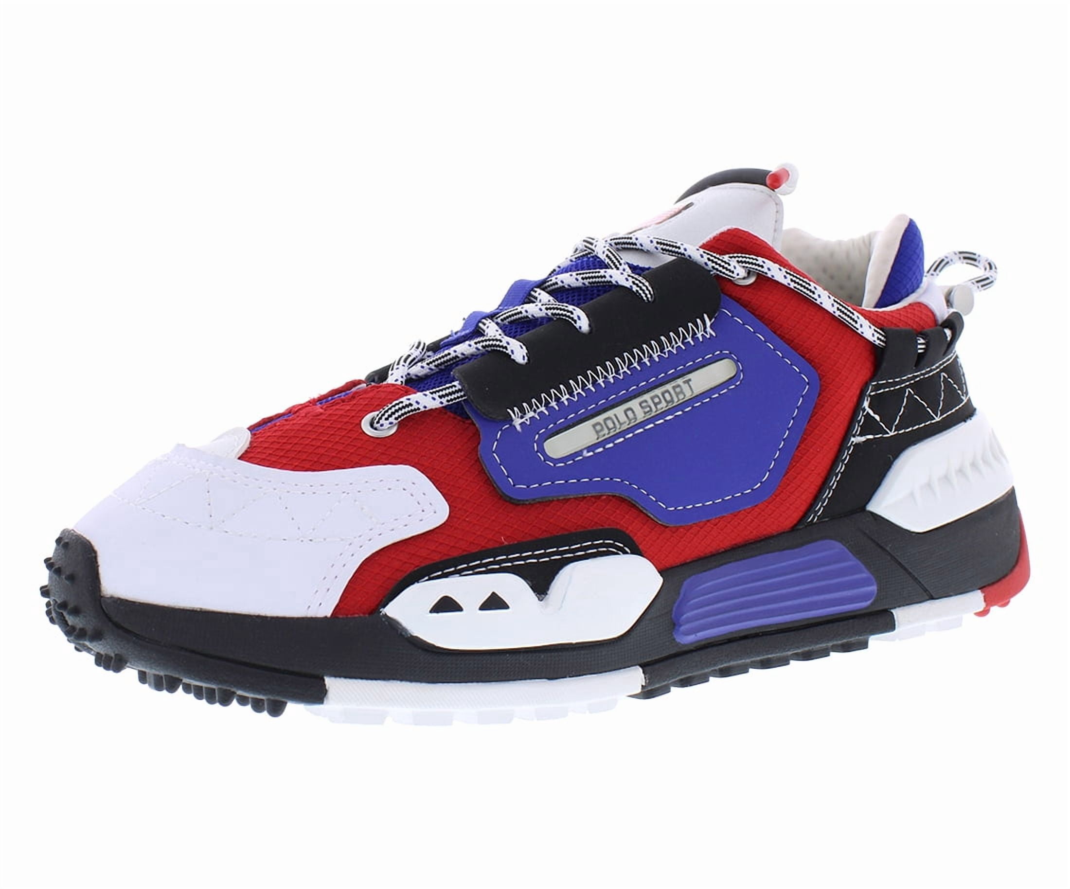 Polo Ralph Lauren Shoes Mens Size 13 Court SK-ATH‎ White Navy Red Stripe New Box 9a1afe33-176b-4bc5-9186-  main image 2