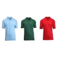 thumbnail image 1 of Men's Polo Shirt (3 Pack), 1 of 1