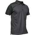 thumbnail image 1 of Men's Polo Shirt Quick Dry Performance Short Sleeve Tactical Shirts Pique Jersey Golf Shirt, 1 of 14