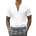 thumbnail image 1 of Men's Polo Shirts Short Sleeve 0 Shirts White M, 1 of 5