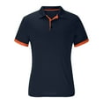 thumbnail image 1 of Men's Polo Shirts, Summer Tactical Short Sleeve T Shirts Golf Performance Shirts Lightweight Breathable Tee Shirts Dry Fit UPF 50+ Blouses Workout Fishing Gym Running Shirts 2025, 1 of 4
