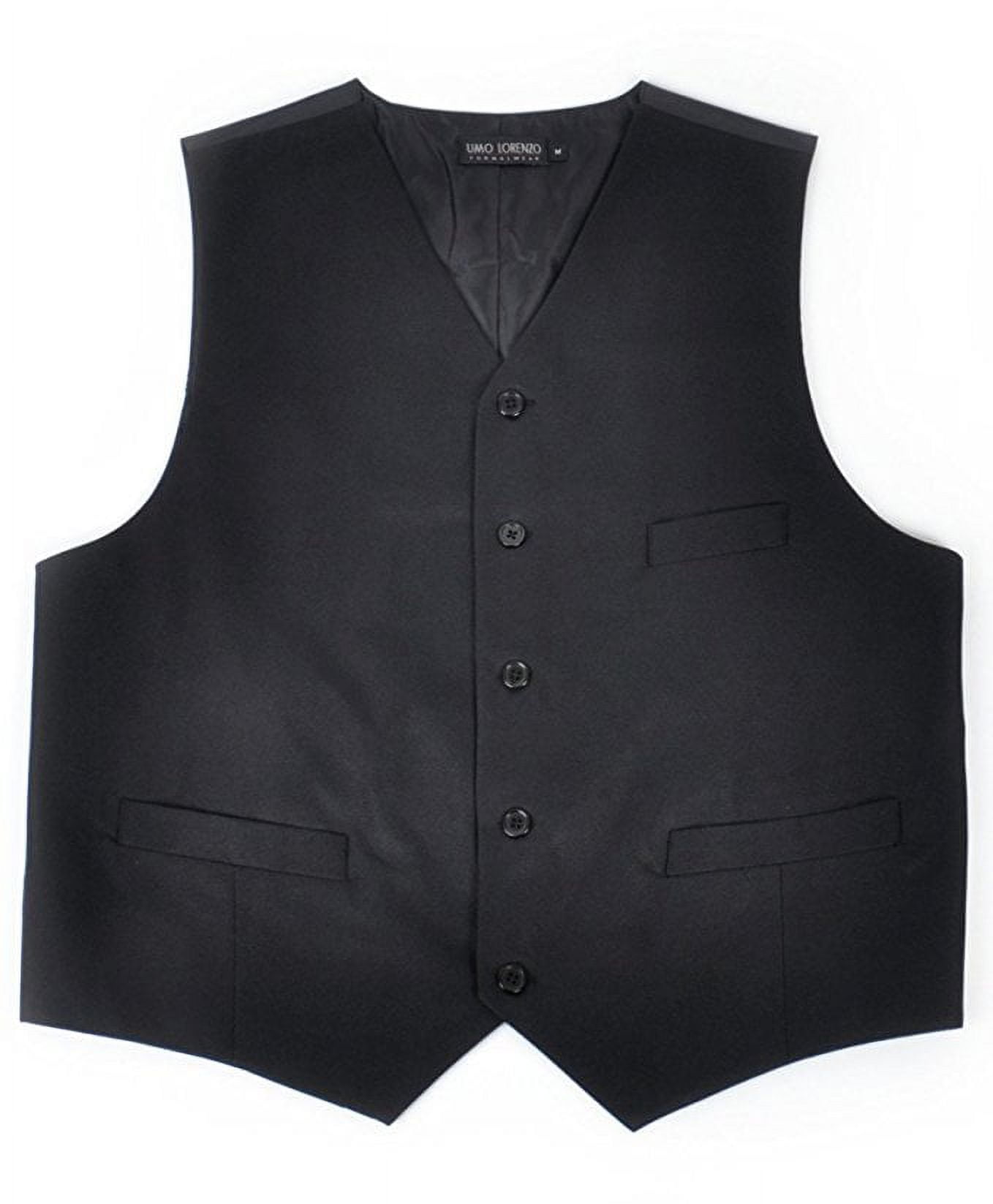 ZCFZJW Men's Suit Vest Formal Wedding Slim Fit Single-Breasted