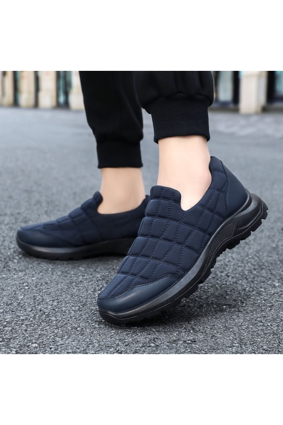 Men's Polyurethane Men's Shoes Outdoor Versatile Single Shoes Soft Soled Comfortable Shoes Shallow Mouth Fashionable Casual Shoes