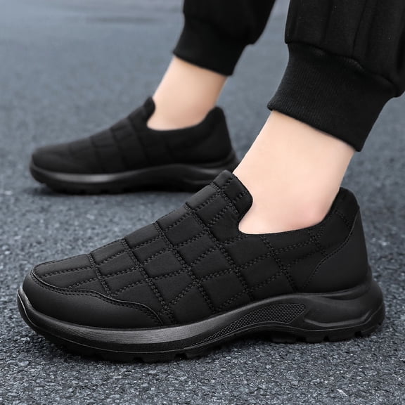 Men's Polyurethane Men's Shoes Outdoor Versatile Single Shoes Soft Soled Comfortable Shoes Shallow Mouth Fashionable Casual Shoes