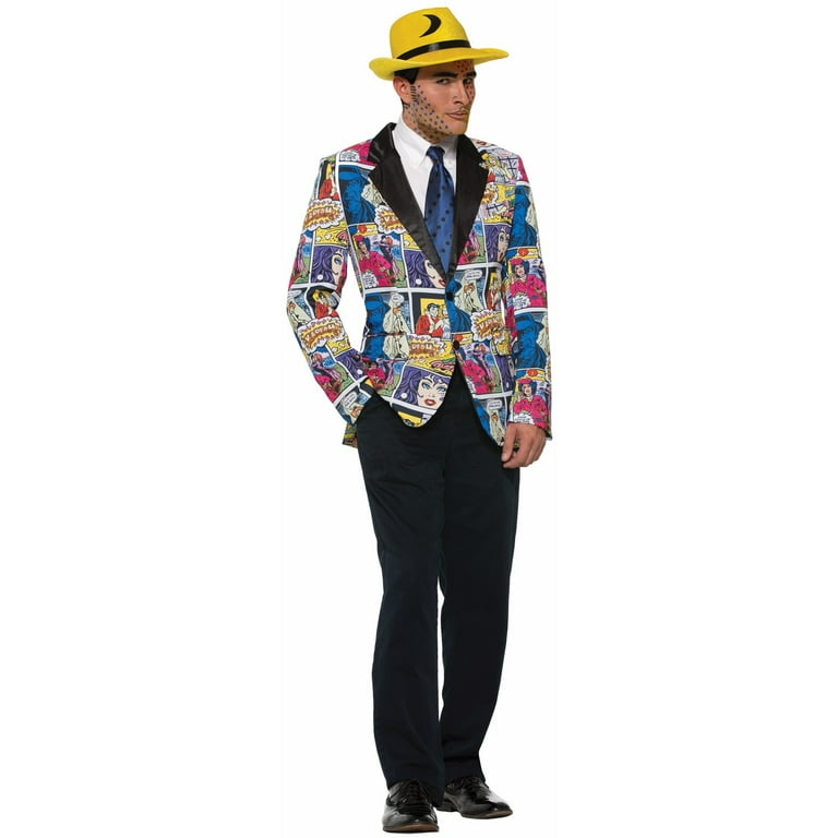 Pop Art Blazer Adult Costume Male Pop Art Blazer Adult Costume Male