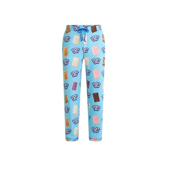 Men's Pop Tarts Blue Pajama Sleep Pants - Small