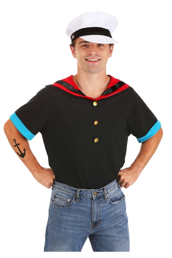 Men's Popeye Costume Kit