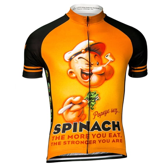 Men's Popeye I Y'am What I Y'am Cycling Jersey - PPYY-M