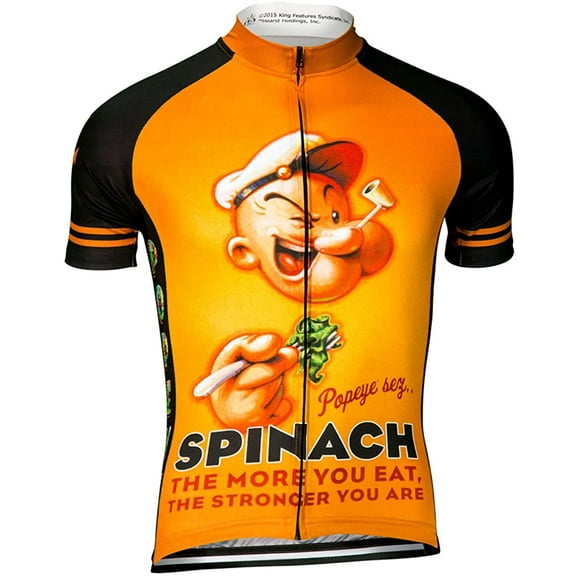 Men's Popeye I Y'am What I Y'am Cycling Jersey - PPYY-M
