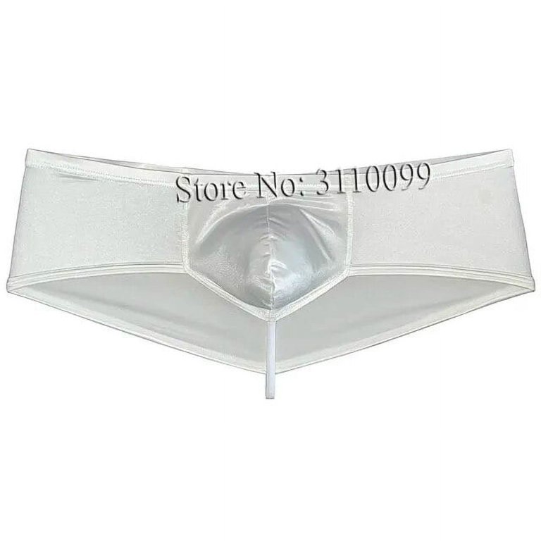 Men's Metallic Glossy Big Pouch Boxer with Fly | Mr Saker Men's Metallic Glossy Big Pouch Boxer with Fly | Mr Saker