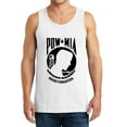 thumbnail image 1 of Men’s Pow-Mia Heavy Cotton Tank Tops - XS ~ 3XL, 1 of 2