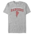 thumbnail image 1 of Men's Power Rangers Angel Grove Rangers  Graphic Tee Athletic Heather 2X Large, 1 of 5