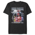 thumbnail image 1 of Men's Power Rangers Birthday 21 Morphin Time  Graphic Tee Black Medium, 1 of 5