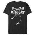 thumbnail image 1 of Men's Power Rangers Black Ranger Jump Kick  Graphic Tee Black X Large, 1 of 5