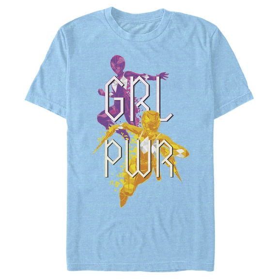 Men's Power Rangers Girl Power Team  Graphic T-Shirt