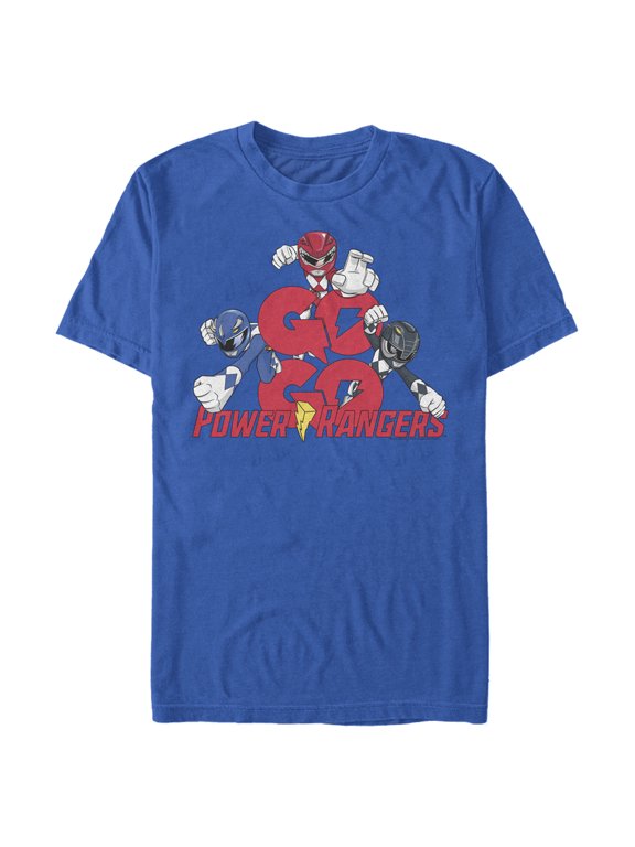 Men's Power Rangers Go Go Rangers Graphic Tee Royal Blue Large
