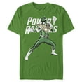 thumbnail image 1 of Men's Power Rangers Green Ranger Fighting Stance  Graphic Tee Kelly Green X Large, 1 of 5