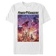 thumbnail image 1 of Men's Power Rangers Lightning Storm Battle  Graphic Tee White X Large, 1 of 4