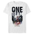 thumbnail image 1 of Men's Power Rangers One Team  Graphic Tee White 2X Large, 1 of 5