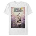thumbnail image 1 of Men's Power Rangers Ranger Poster  Graphic Tee White Small, 1 of 4
