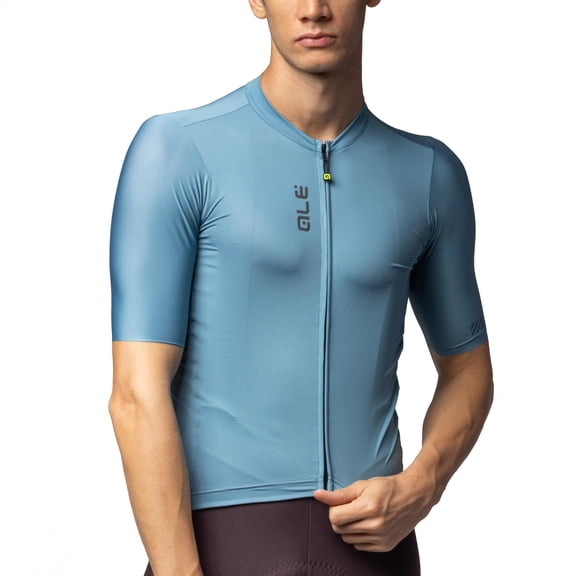 Men's Pragma Colour Block Short Sleeve Cycling Jersey (Pack of 1) XL Eucalyptus