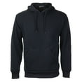thumbnail image 1 of Men's Premium Athletic Drawstring Fleece Lined Sport Gym Sweater Pullover Hoodie (Black,3XL), 1 of 2