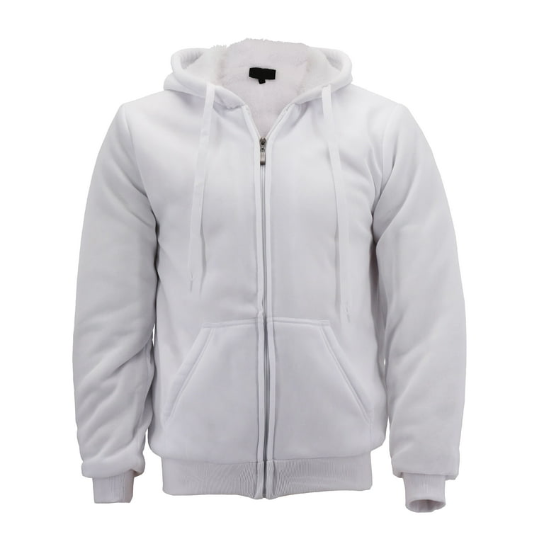 White athletic zip clearance up