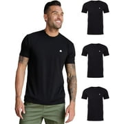Men's Premium Basic Crewneck T-Shirt 3-Packs - Soft & Fitted S - 4XL