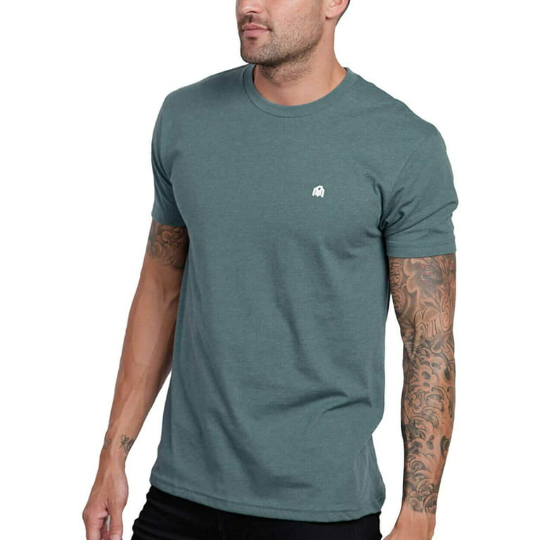 Men's Premium Basic Crewneck T-Shirts - Soft & Fitted Tees S - 4XL 